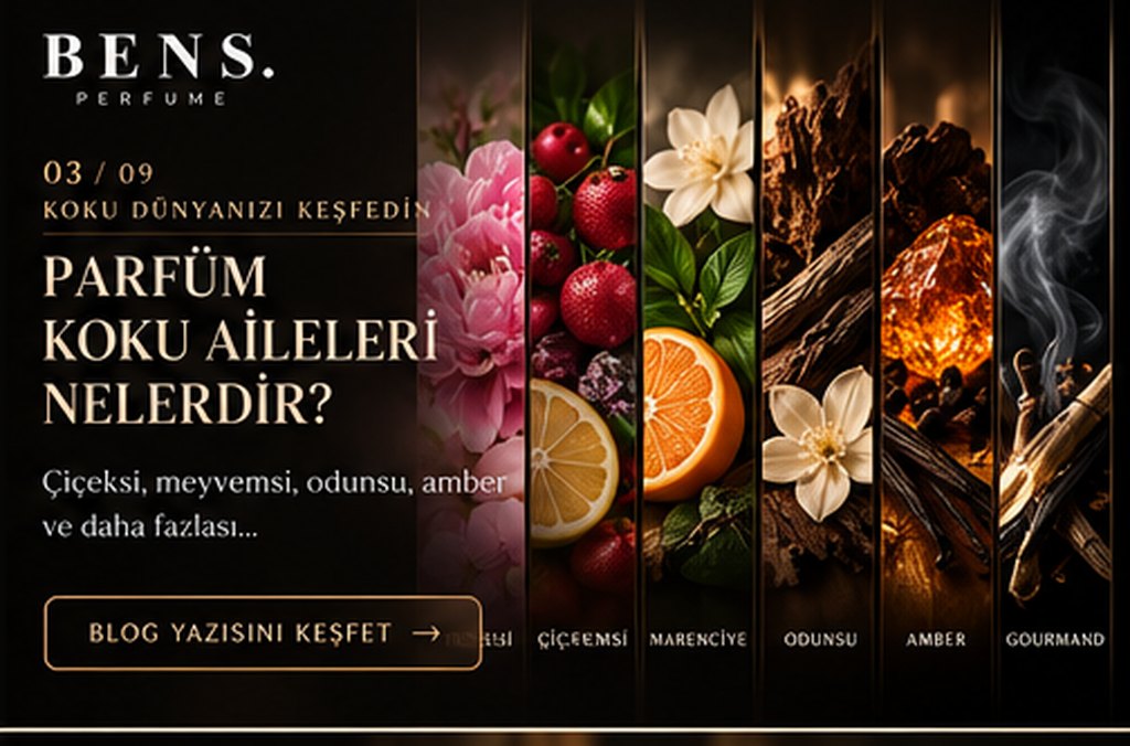 Parfüm Koku Aileleri Nelerdir? Çiçeksi, Meyvemsi, Odunsu, Amber ve Daha Fazlası